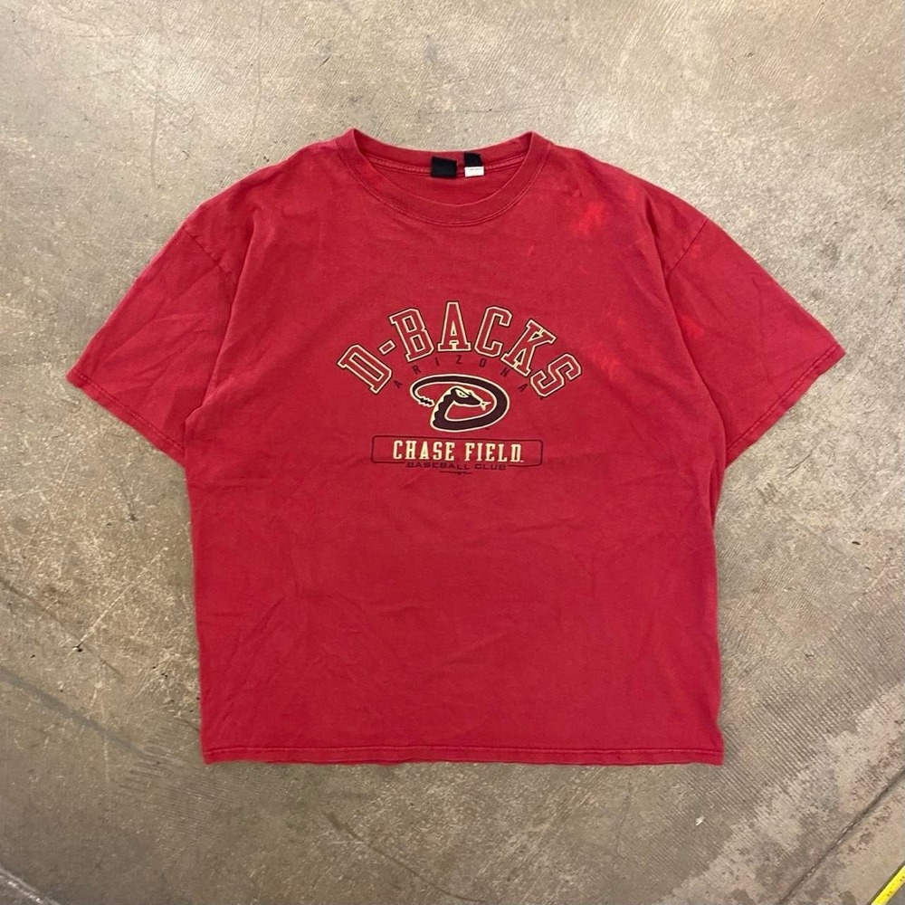 Vintage Arizona Diamondbacks MLB 2000s Baseball DBacks T-Shirt Size XXL